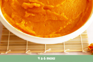 Receta de Puré de calabaza para bebés